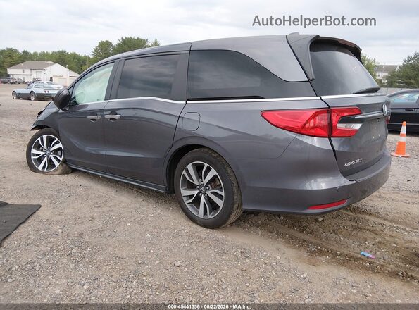 5FNRL6H82MB039059 2021 HONDA ODYSSEY Gray Հետևի ձախ