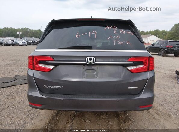 5FNRL6H82MB039059 2021 HONDA ODYSSEY Gray 