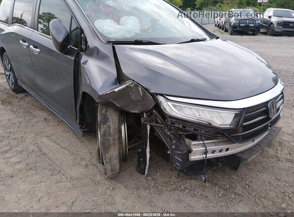 5FNRL6H82MB039059 2021 HONDA ODYSSEY Gray Դիմացի տեսք