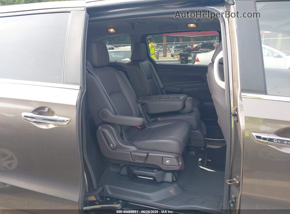 5FNRL6H82NB038446 2022 HONDA ODYSSEY Gray VIN կոդի պիտակի տեսք
