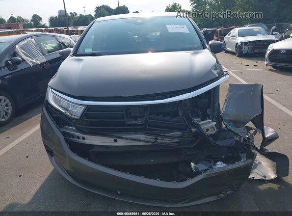 5FNRL6H82NB038446 2022 HONDA ODYSSEY Gray Դիմացի տեսք