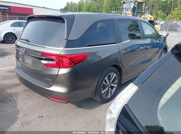5FNRL6H82NB038446 2022 HONDA ODYSSEY Gray Հետևի աջ