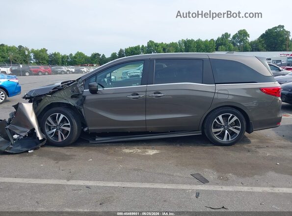 5FNRL6H82NB038446 2022 HONDA ODYSSEY Gray Սալոնի 360 աստիճան տեսք