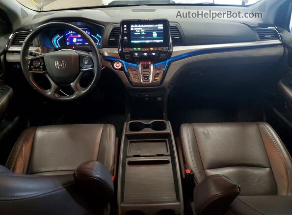 5FNRL6H82NB054632 2022 HONDA ODYSSEY Gold წინა პანელის ხედი