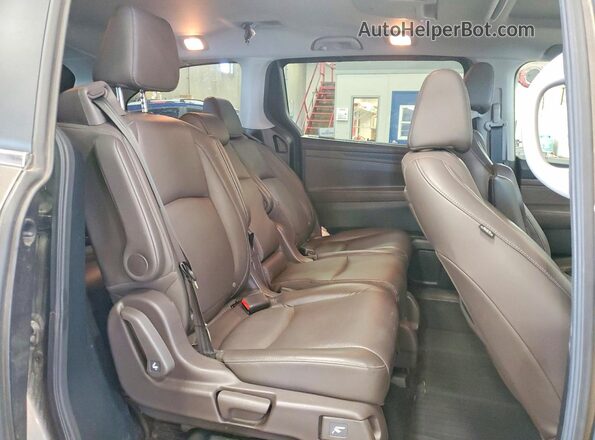 5FNRL6H82NB054632 2022 HONDA ODYSSEY Gold უკანა სალონის ხედი