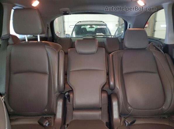 5FNRL6H82NB054632 2022 HONDA ODYSSEY Gold უკანა სავარძლების ხედი