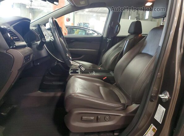 5FNRL6H82NB054632 2022 HONDA ODYSSEY Gold წინა სალონის ხედი