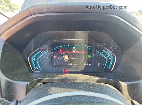 5FNRL6H82PB039633 2023 HONDA ODYSSEY Gray Vista del cuadro de instrumentos