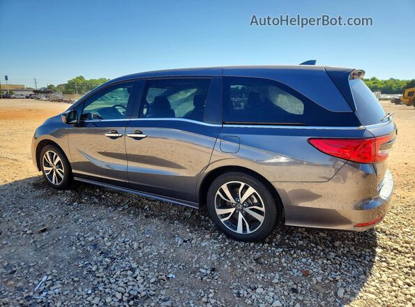 5FNRL6H82PB039633 2023 HONDA ODYSSEY Gray Trasero izquierdo