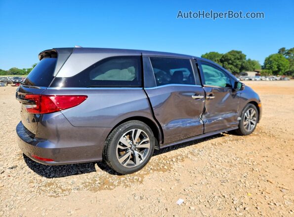5FNRL6H82PB039633 2023 HONDA ODYSSEY Gray Trasero derecho