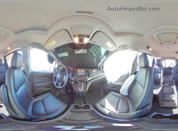 5FNRL6H82PB039633 2023 HONDA ODYSSEY Gray Vista interior de 360 grados
