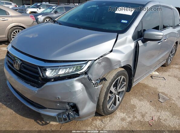 5FNRL6H82PB074575 2023 HONDA ODYSSEY Серебряный Вид спереди