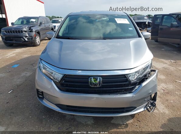 5FNRL6H82PB074575 2023 HONDA ODYSSEY Серебряный Вид панели приборов