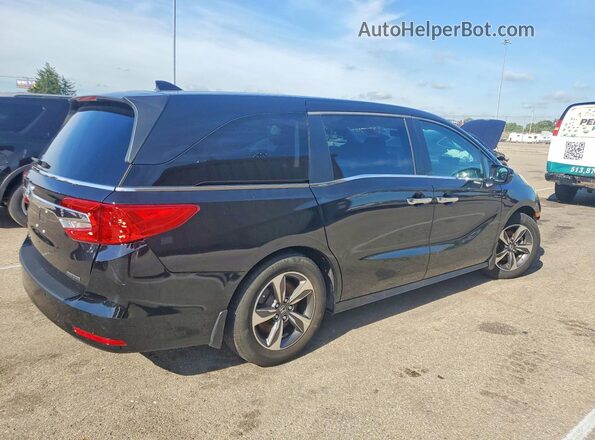 5FNRL6H83KB097968 2019 HONDA ODYSSEY Black უკანა მარჯვენა