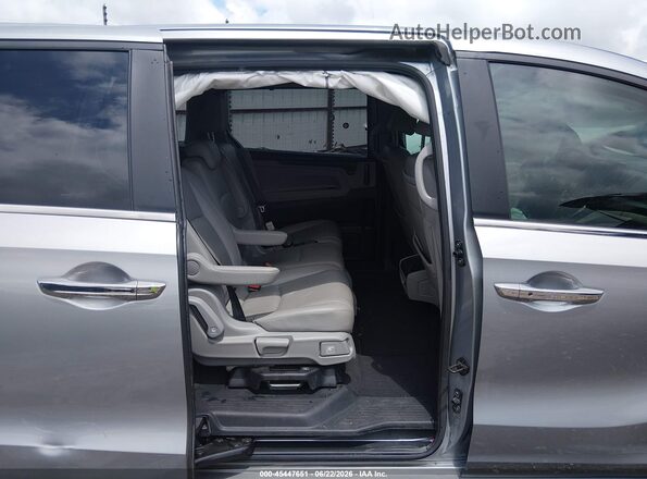 5FNRL6H83MB010914 2021 HONDA ODYSSEY Silver Widok naklejki z numerem VIN