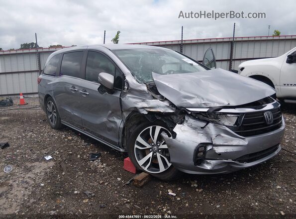 5FNRL6H83MB010914 2021 HONDA ODYSSEY Silver Widok z przodu