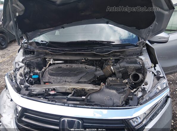 5FNRL6H83MB010914 2021 HONDA ODYSSEY Silver Widok z tyłu