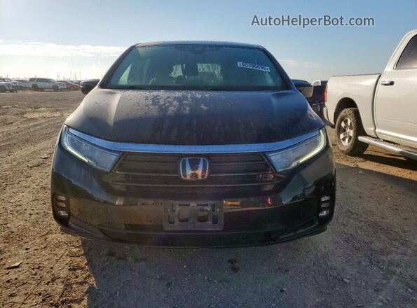 5FNRL6H83PB000016 2023 HONDA ODYSSEY Черный Вид спереди