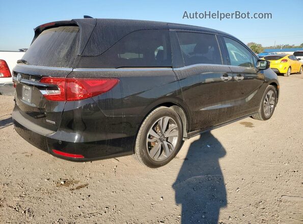 5FNRL6H83PB000016 2023 HONDA ODYSSEY Черный Задняя правая четверть