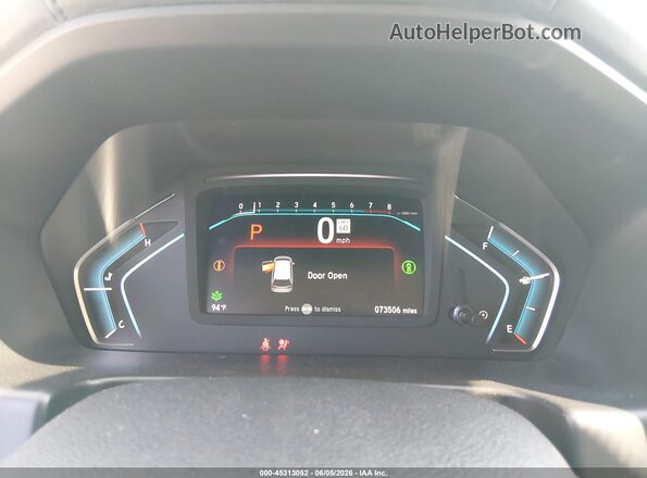 5FNRL6H83PB024834 2023 HONDA ODYSSEY Red Вид задніх сидінь