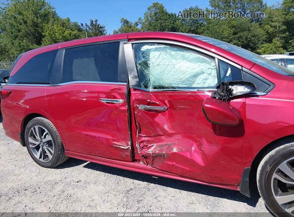5FNRL6H83PB024834 2023 HONDA ODYSSEY Red Вид спереду