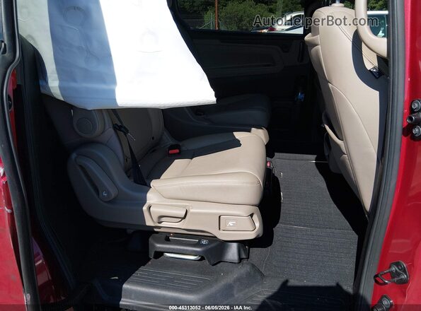5FNRL6H83PB024834 2023 HONDA ODYSSEY Red Вид наклейки з VIN-кодом