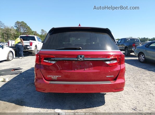 5FNRL6H83PB024834 2023 HONDA ODYSSEY Red 