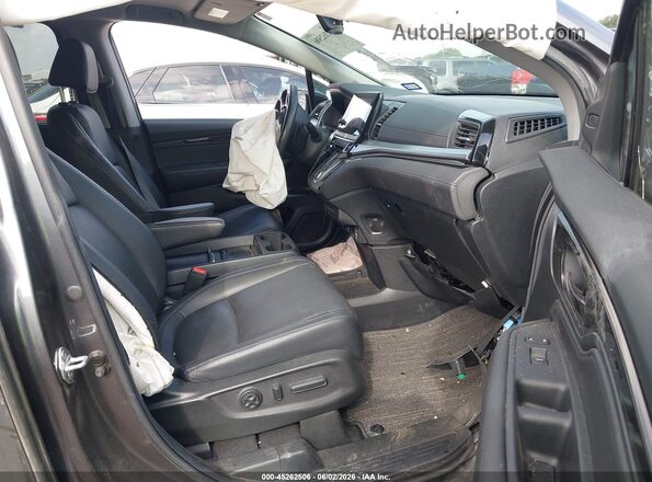 5FNRL6H84RB021332 2024 HONDA ODYSSEY Gray Vista interior delantera