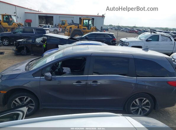 5FNRL6H84RB021332 2024 HONDA ODYSSEY Gray Vista interior de 360 grados