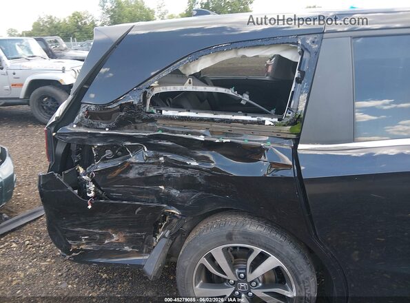 5FNRL6H84RB034582 2024 HONDA ODYSSEY Black Widok z przodu