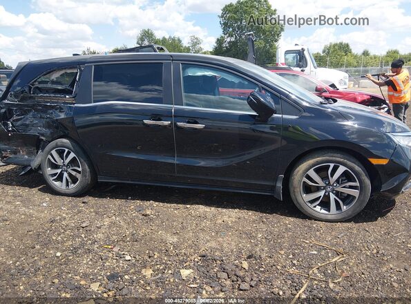 5FNRL6H84RB034582 2024 HONDA ODYSSEY Black Widok wnętrza 360 stopni