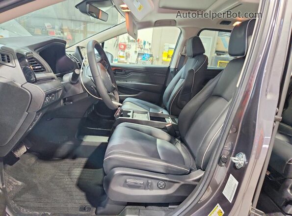 5FNRL6H84SB055180 2025 HONDA ODYSSEY Серый Вид салона спереди