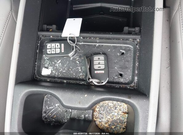 5FNRL6H85JB010019 2018 HONDA ODYSSEY Gray Widok deski rozdzielczej