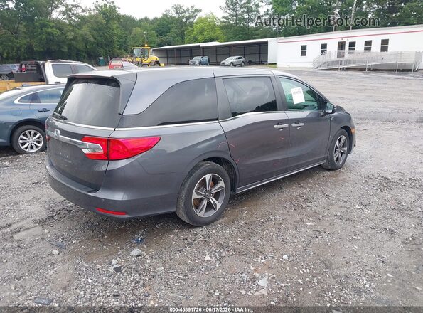 5FNRL6H85JB010019 2018 HONDA ODYSSEY Gray Tył prawy