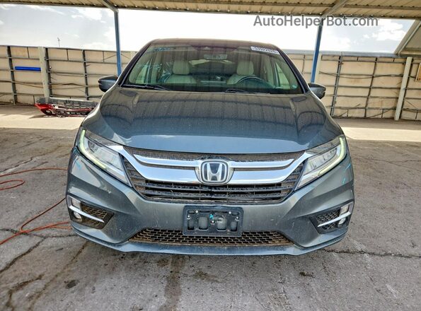 5FNRL6H85JB055476 2018 HONDA ODYSSEY Gray 