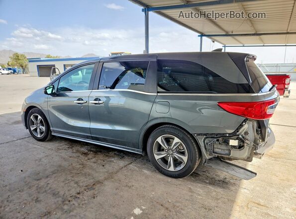 5FNRL6H85JB055476 2018 HONDA ODYSSEY Gray 