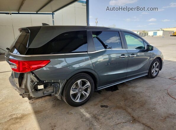 5FNRL6H85JB055476 2018 HONDA ODYSSEY Gray 