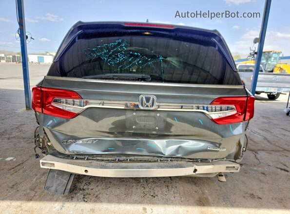 5FNRL6H85JB055476 2018 HONDA ODYSSEY Gray 