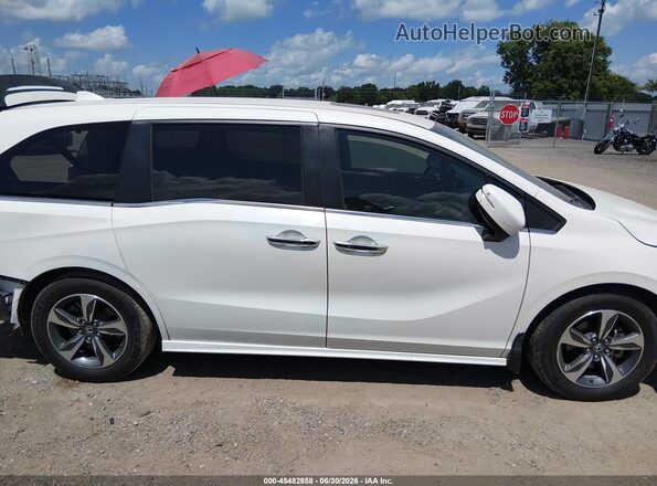 5FNRL6H85KB067838 2019 HONDA ODYSSEY White ხელსაწყოთა პანელის ხედი