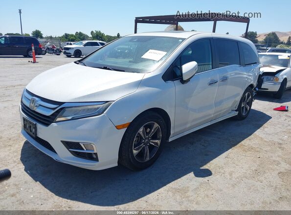 5FNRL6H85LB019371 2020 HONDA ODYSSEY White Przód lewy