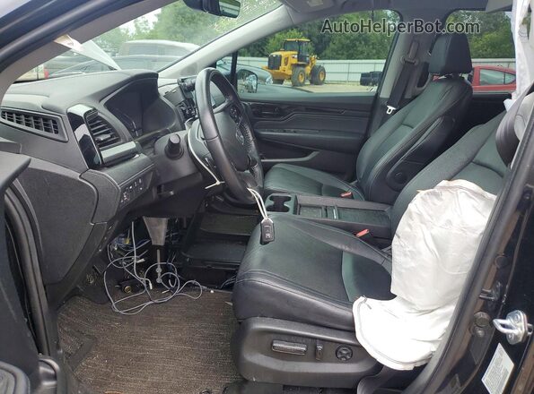5FNRL6H85MB041551 2021 HONDA ODYSSEY Black Vista interior delantera