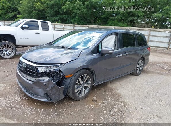 5FNRL6H85PB044941 2023 HONDA ODYSSEY Gray Vista tres cuartos delantera izquierda