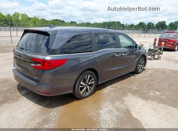 5FNRL6H85PB044941 2023 HONDA ODYSSEY Gray Trasero derecho