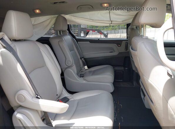 5FNRL6H85PB044941 2023 HONDA ODYSSEY Gray Vista de la etiqueta del VIN