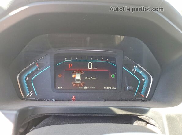 5FNRL6H85RB016267 2024 HONDA ODYSSEY Gray Вид щитка приладів