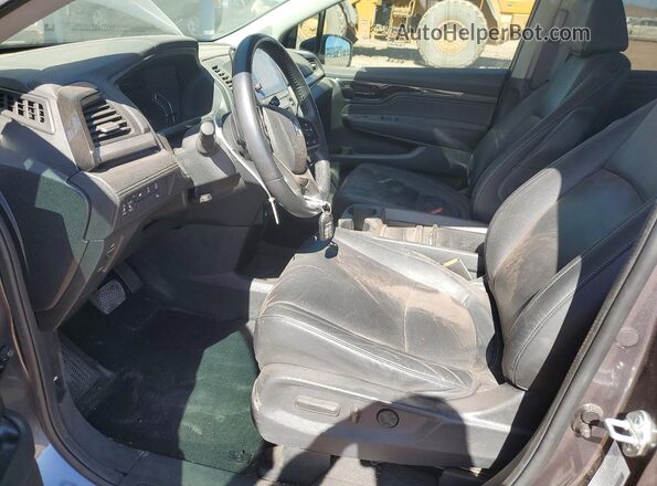 5FNRL6H85RB016267 2024 HONDA ODYSSEY Gray Вид салону спереду