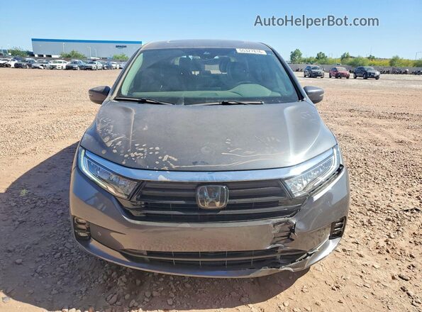 5FNRL6H85RB016267 2024 HONDA ODYSSEY Gray Вид спереду