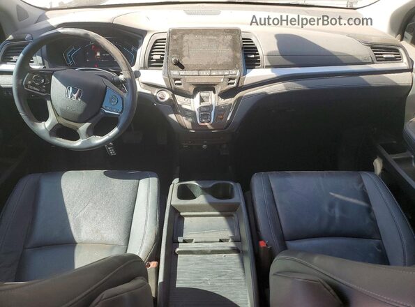5FNRL6H85RB016267 2024 HONDA ODYSSEY Gray Вид панелі приладів