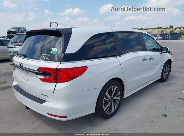 5FNRL6H85RB019010 2024 HONDA ODYSSEY White Trasero derecho