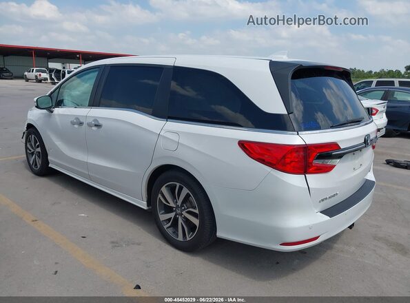 5FNRL6H85RB019010 2024 HONDA ODYSSEY White Trasero izquierdo